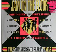 Jam on the Floor (1990, Remixes) - MXM, Mantronix, Betty Boo, 49ers, Twenty 4 Seven.. / Vinyl record [Vinyl-LP]