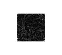 JAM PAPER Elastici Resistenti - Misura 19 - Elastici Multiuso Neri - 100/Confezione