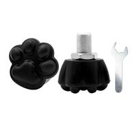 Jam Plugs for Roller Skates 2X - Rubber Toe Stops for Quad Skates Roller | Roller Skate Accessories, Roller Skating Brake, Replacement | Parts for Double-Row Skates Jam Plugs for Skates 2X Rubber Toe