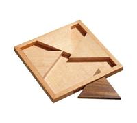 Jam Puzzle Triangolare - 4 Pezzi Del Puzzle - Gioco di Riflessione Pazienza