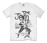 Rock Off Trade T-shirt Jam the T-Shirt Taglia M Bianco Unisex 100 Club 77