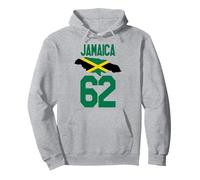 Jamaica 62 Jamaican Independence Flag Felpa con Cappuccio