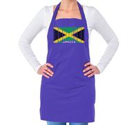 Jamaica Barre Stile Bandiera - Unisex Adulti Grembiule - Giamaicano Paese