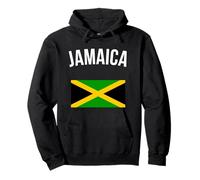 Jamaica Flag Jamaican Hoodie Jamaica Hooded Sweatshirt Felpa con Cappuccio
