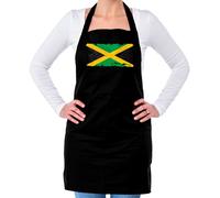 Jamaica Grunge Stile Bandiera - Unisex Adulti Grembiule - Love Kingston Città
