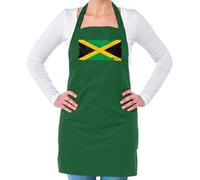 Jamaica Grunge Stile Bandiera - Unisex Adulti Grembiule - Love Kingston Città