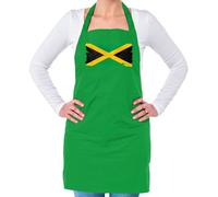 Jamaica Grunge Stile Bandiera - Unisex Adulti Grembiule - Love Kingston Città