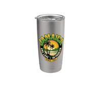jamaica one love no problem dal 1982 reggae Bicchiere termico in acciaio inox doppia parete