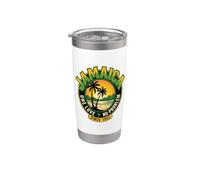 jamaica one love no problem dal 1982 reggae Bicchiere termico in acciaio inox doppia parete