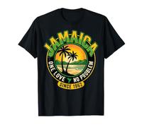 Jamaica One Love No Problem dal 1982 Reggae Maglietta