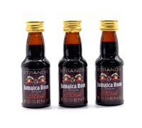 Jamaica Rum 3x25ml - senza alcool | Essenza di Vodka | Aroma per Torta