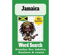 Jamaica Word Search Puzzle Book: 6x9 inches, 110 pages| 50+ Puzzles ... Gift for Vacations and Holidays