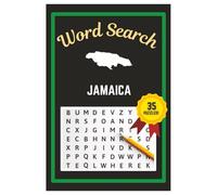 Jamaica Word Search Puzzle Book: Easy to read print | 6x9 inches | 35 Puzzles, 315 Words, 53 Pages | Gift for Country & Geography Lovers, Vacations, Road Trips, Holidays, & Free Time