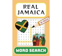 Jamaica Word Search Puzzle Book: Easy to Read Print about Jamaican Culture and More | 6x9 inches, 110 pages | 50+ Puzzles