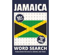 Jamaica Word Search Puzzle Book: Word Searches with Easy to Read Print about Jamaica, Jamaican country, Jamaica Travel and More | 6x9 inches, 110 ... Gift for Vacations, Holidays and Relaxation