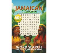 Jamaican Culture Word Search Puzzle Book: Word Search with Easy to Read Prints about Jamaican, Food, Music and MORE | 6x9 inches, 110 pages | 50+ Puzzles… Gift for Vacations, Holidays and Relaxing