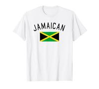 Jamaican Flag Jamaica Caribbean Soca Carnival Maglietta
