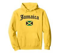 Jamaican Flag of Jamaica Souvenir Felpa con Cappuccio