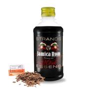 Jamaican Mork Rom Aroma 250 ml + Chips di Quercia Francese 20 g - Essenza Senza Alcol per Liquori Casalinghi, Cocktail, Dolci e Pasticceria