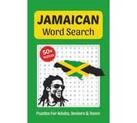 Jamaican Word Search: Word Searches about Jamaican, Reggae, Food, Places and More, 6x9 ,110 pages, Easy to Read Print, Solutions Included, Gift for Vacations, Holidays and Free Times