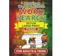 Jamaican Words & Culture Word Search: 50 Jamaican Word Search Puzzles for Adults and Teens