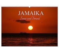 Jamaika Sonne und Strand (Wandkalender 2026 DIN A2 quer), CALVENDO Monatskalender: Jamaika Negril bester Strand in der Karibik.