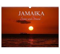 Jamaika Sonne und Strand (Wandkalender 2026 DIN A3 quer), CALVENDO Monatskalender: Jamaika Negril bester Strand in der Karibik.