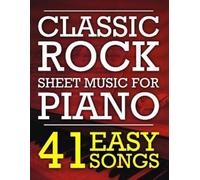Jamal LL. Classic Rock Sheet Music for Piano (Tascabile)