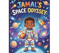 Jamal's Space Odyssey: An Astronaut Coloring Book for Boys.: An Empowering Black Boy Space Adventure Coloring Book.