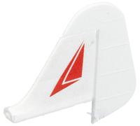 Jamara Timone Laterale Piper Super Cub EP-por, Rosso, Multicolore, 160225