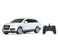 Jamara- Audi Q7 Giocattolo Telecomandato, Scala 1:24, Colore Bianco, 400089