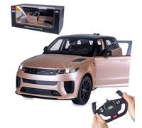 JAMARA 402244 Range Rover Sport SV 1:14 2,4 GHz - Porta manuale, Auto telecomandata RC Car, auto giocattolo per bambini con telecomando, modello auto, idea regalo per bambini, luce LED