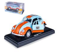 JAMARA 402601 Volkswagen Classical Beetle 1967 Diecast 1:36 - Modellino di auto giocattolo per bambini, modello auto, mini veicoli, idea regalo per bambini, apertura manuale e chiusura