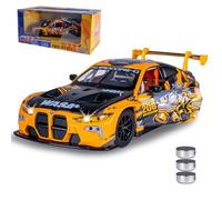 JAMARA 402627 BMW M4 GT3 Diecast 1:24 con batterie a bottone - Modellino auto giocattolo per bambini, modello auto in miniatura, idea regalo per bambini, apertura manuale e chiusura