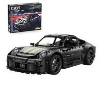 JAMARA 402874 CADA RUF GT 1:10 Bricks, auto giocattolo, auto sportiva da corsa per bambini dagli 8 anni in su, idea regalo per bambini, design fedele ai dettagli, porte aprire/chiudere manualmente