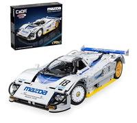 JAMARA 402875 CADA Mazda 787B Mattoncini 1:10 Modellino di auto giocattolo auto da corsa per bambini dagli 8 anni in su, idea regalo per bambini, design curato nei dettagli, porte aprire/chiudere