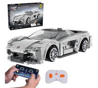JAMARA 402876 CADA Lotus Evija 1:18 2,4 GHz Bricks, giocattolo modellino auto per bambini dai 6 anni, idea regalo per ragazzi e ragazze, design fedele ai dettagli, doppia modalità