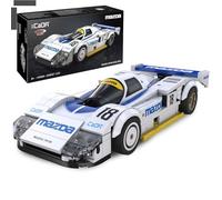 JAMARA 402881 CADA Mazda 787B 1:24 Bricks, giocattolo modellino auto per bambini a partire dagli 8 anni, idea regalo ragazzi e ragazze, design fedele ai dettagli, cappuccio manuale