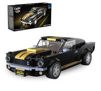 JAMARA 402883 CADA Shelby GT 350 H 1:24 Bricks - Modellino auto giocattolo per bambini a partire dagli 8 anni, idea regalo per ragazzi e ragazze, design fedele ai dettagli, componenti stampati