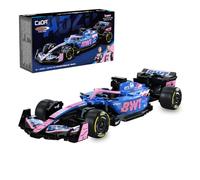 JAMARA 402928 CADA BWT Alpine Formula One Team A525 1:24 mattoncini blu, set tecnico con 300 mattoncini a morsetto, modello da costruzione, parti stampate, versioni pilota di squadra, a partire dagli
