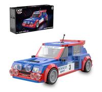 JAMARA 402933 CADA Renault 5 Maxi Turbo 1:24 Bricks, set tecnico, 308 mattoncini a morsetto, kit di modellismo con licenza, parti stampate, modello di auto, idea regalo per bambini dagli 8 anni in su