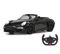 JAMARA 403085 - Porsche 911 Carrera S Veicolo, Scala 1:12, Nero