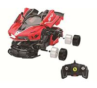 `Jamara Ferrari FXXK Evo 1:18 rot 2,4GHz Bausatz` ACC NUOVO