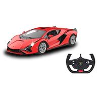 Jamara - 403128 Lamborghini Sián FKP 37 1:14 rosso 2,4GHz - Velocità 9 Km/h