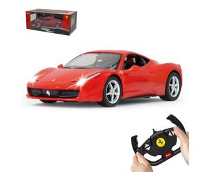 JAMARA 404305 - Ferrari 458 Italia Veicolo, Scala 1:14, Rosso