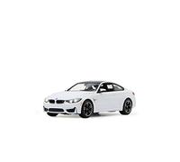 Jamara-Jamara404566 27 MHz BMW M4 Coupé Modello Giocattolo, Colore Bianco, 1:14 Scale, 404566