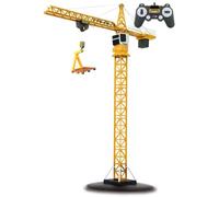 Jamara- Gru Girevole Liebherr Sconosciuto Giocattolo Telecomandato 2,4 GHz, Colore Giallo, Taglia Unica, 405109