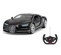 Jamara Bugatti Macchinina 1:14 27Mhz Interni Simili all'Originale, Colore Nero, Taglia Unica, 405134