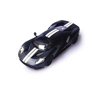 JAMARA 405159 - Ford GT 1:14 Nero Opaco Porte manuali - Luci LED, Licenza Ufficiale, velocità 9 Km/h