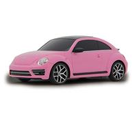 Jamara 405160-VW Beetle 1:24 Licenza ufficiale, Velocità 7 Km/h Auto radiocomandata, Colore Rosa, 405160